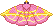 Pixel art of a small naganoella moth