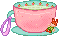 Garden teacup by mouthsweets