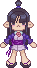 Pookie doll of Maya Fey from Ace Attorney